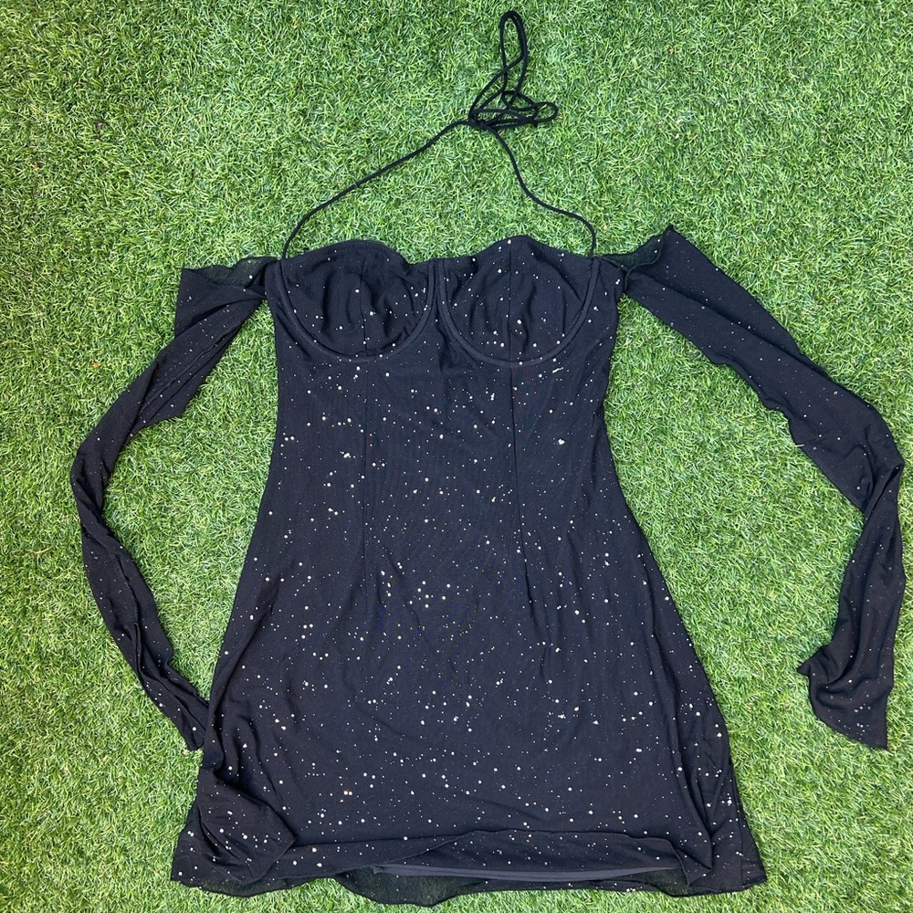 Black Sparkle Dress